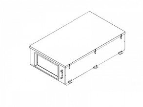 Shuft ECO-SLIM 1100 6,0/400/2-А Приточная установка