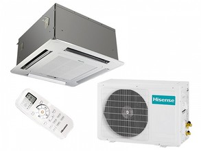 Hisense AUC-18UX4SAA / AUW-18U4SG (DC Inverter) Кассетная сплит-система