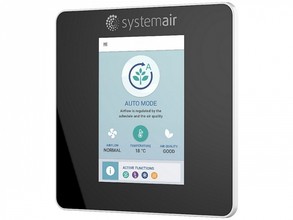 Systemair SAVE TOUCH Black Панель управления