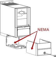 Комплект NEMA1 - M1 132B0103 (от 0,18 кВт до 0,75 кВт)