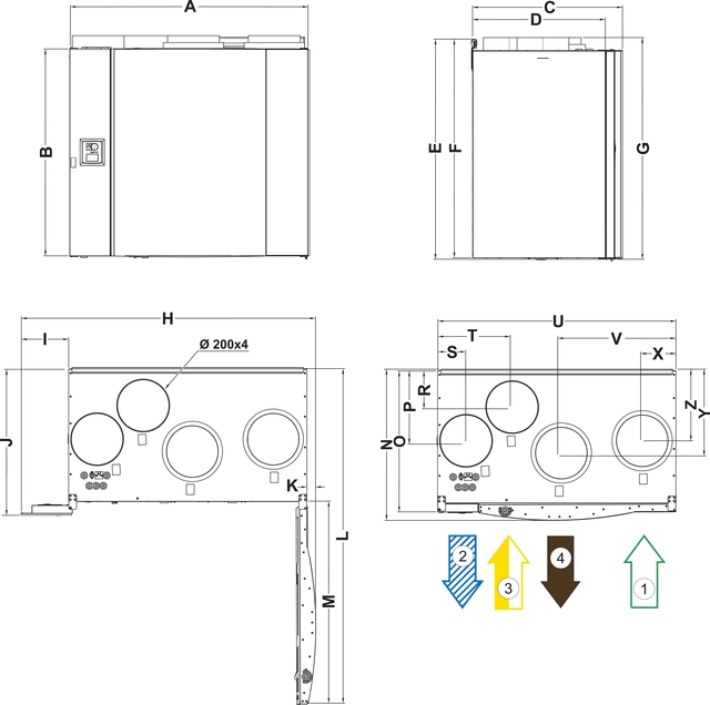 Systemair SAVE VTR 500 L Приточно-вытяжная установка