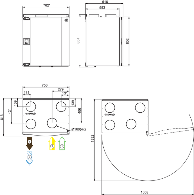 Systemair SAVE VTC 300 L Приточно-вытяжная установка